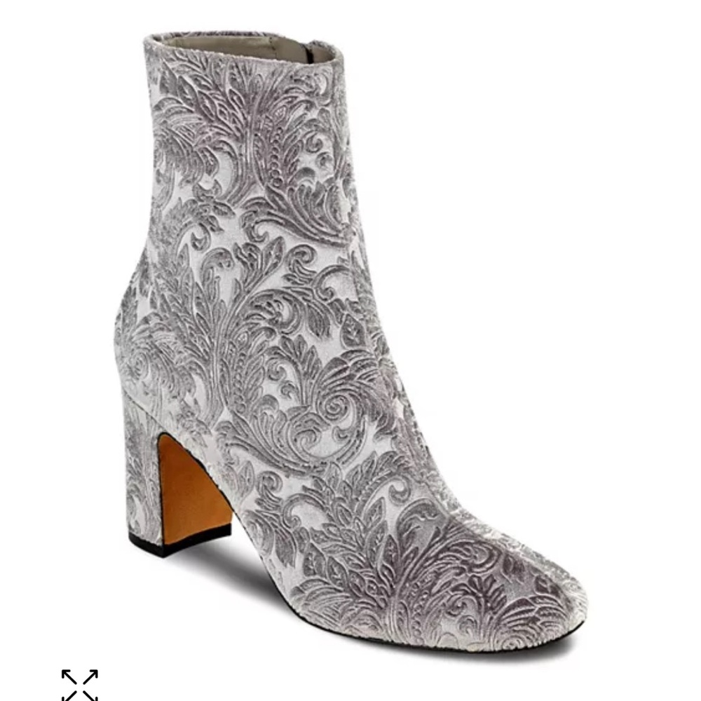 Marc Fisher LTD Grazi Flocked Velvet Booties